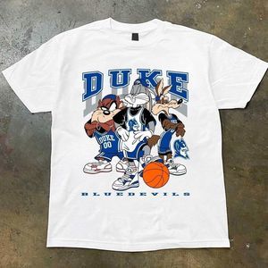 Blue And White Duke Blue Devils T-shirt